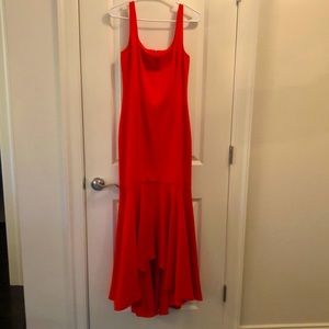 NWT Gianni Bini Red Hi-low Dress